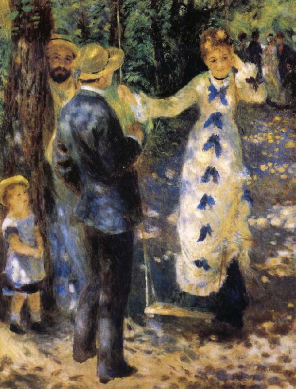 Pierre-Auguste Renoir The Swing Sweden oil painting art
